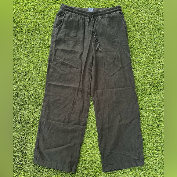 Gap Linen cotton pants women’s size medium. - Picture 2 of 5